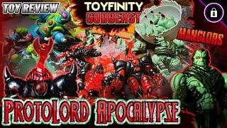 Manglord Villain! & NEW Phase Apocalypse GLYOS Drop  - Godbeast & Toyfinity Toy Review