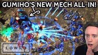 GuMiho's NEW Mech All-In vs Protoss?! (StarCraft 2)