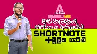 අවකලනය ස්පර්ශක/අභිලම්බ යෙදීම් | CHATHUSHKA SOOSAGE | කෙටි සටහන් සහ මූලික ගැටලු