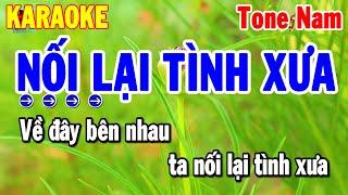 Karaoke Nối Lại Tình Xưa Tone Nam Cha Cha Hay Nhất 2024 | Thanh Hải