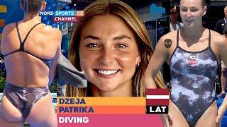 Who is Dzeja PATRIKA ? Women's Diving European Championships Rome 1m Springboard NORD #252