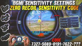 NEW UPDATE 3.3 !!BEST SENSITIVITY CODE+CONTROL SETTINGS BGMI/PUBG MOBILE | BGMI AFTER UPDATE 3.3