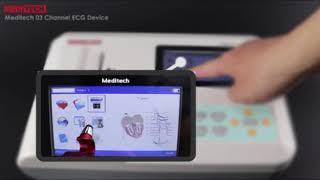 Know more information about Meditech 3 channel ECG machine EKG312T with PC Software