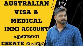 How to create an IMMI account for Australian visa | Apply visa online