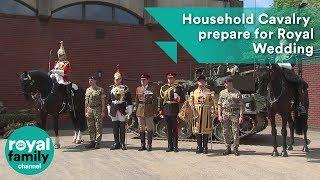 Household Cavalry Mounted Regiment prepare for Royal Wedding