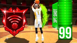 LEGEND LIMITLESS RANGE + 99 3 POINT RATING is UNSTOPPABLE on NBA 2K25! BEST GUARD BUILD IN NBA 2K25!