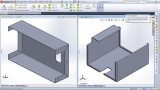 SolidWorks Sheet Metal Practice Exercises for Beginners - 1