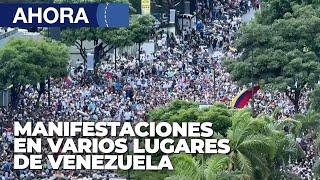 Manifestaciones en varios sectores de Venezuela - En Vivo | 29Jul