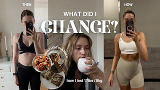 HOW I LOST WEIGHT & CHANGED MY MINDSET | what I eat in a week as a dental student
