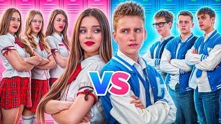 Парни VS Девушки Челлендж! Кто Станет Самым Популярным?
