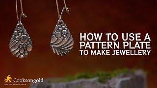 How To Use A Pattern Plate To Make Jewellery