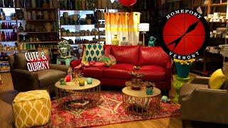 Four examples of how to decorate a Red Couch!