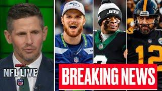 [FULL] NFL LIVE| Dan on Justin Fields to Jets; Darnold to Seahawks; Aaron Rodgers to Steelers & more