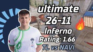 【4K】Liquid ultimate (26-11) vs NAVI (INFERNO) | BLAST Premier Fall Groups 2024 #cs2 #pov