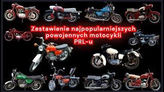 Zestawienie najpopularniejszych powojennych motocykli PRL u