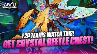 Use This Build if YOU CANT GET ANY CHESTS FOR CRYSTAL BEAST!!【AFK Journey】