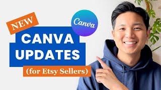 12 NEW Canva AI Tools for All Etsy Sellers