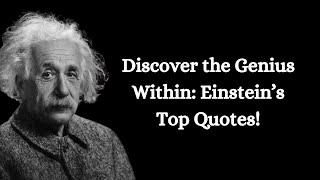 40 MOTIVATING Quotes by Genius Albert Einstein! |Motivation|