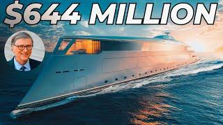 Bill Gates’ $644 Million Hydrogen Powered Superyacht