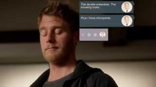 Limitless  - S01E08 - Brian hilarious use of Johnson's phone !