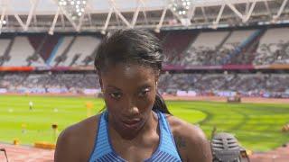 WCH 2017 London – Nia Ali USA 100 Metres Hurdles Heat 2