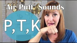 How to Pronounce the P, T and K Sounds in American English