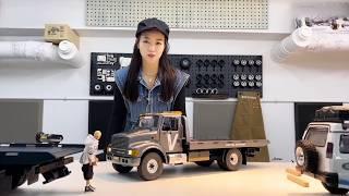 CROSSRC WT4 - 1/10 Big Trucks Most Realistic Tow Truck 4x4 Rc Car | Road Test & RC Fun