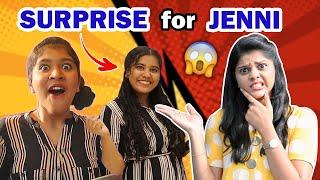 Surprising JENNI AKKA for the First Time - Funny Vlog|| @Jennis_Hacks with Ammu Times ||