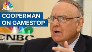 Billionaire investor Lee Cooperman on GameStop: This is not going to end well for the public