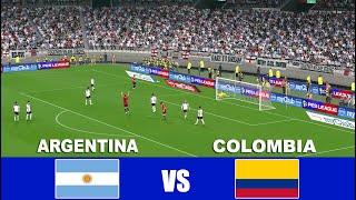 Argentina vs Colombia LIVE STEAMING | video game simulation EFOOTBALL