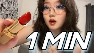 1 minute asmr makeup application fast and aggressive