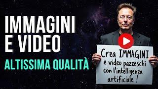 CREA immagini e video di ALTISSIMA QUALITÀ da zero (FLUX - RUNWAY)