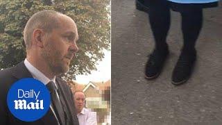 Angry father confronts Hartsdown headteacher over uniform policy - Daily Mail