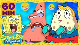 SpongeBob | 1 Stunde lang SpongeBobs lustigste Momente ALLER ZEITEN! | SpongeBob Schwammkopf