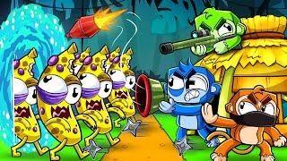 BANANA TOWER DEFENSE SURVIVAL!