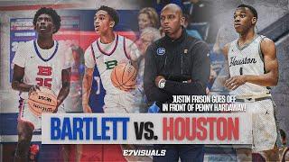 District Rivals Bartlett vs Houston Goes Down To The Wire! Penny Hardaway Pulls Up! Justin Is Him!!!