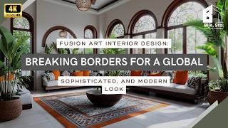 Fusion Art Interior Design: Breaking Borders for a Global, Sophisticated, and Modern Look