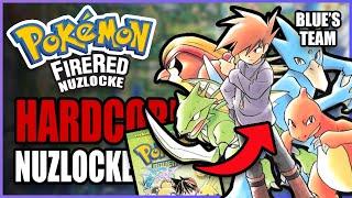 Can I Beat Pokémon FireRed with Blue's MANGA Team? - Hardcore Nuzlocke Challenge