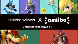 [Unboxing] amiibo - Third Wave (Super Smash Bros. series) #1 (Bowser, Lucario and Ike)