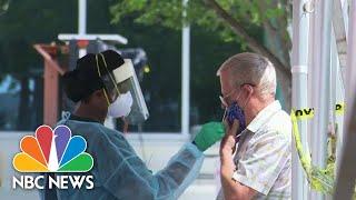 New COVID-19 Test Similar To Breathalyzer Shows Promise | NBC Nightly News