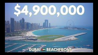 Touring a $4,900,000 DUBAI Beachfront PENTHOUSE