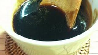 Healthy Brown Sugar Syrup Recipe"KUROMITSU" For Japanese dessert Recipe,Wagashi Recipe!!