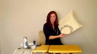 Carolyn Braden's TOIE: Making Monogrammed Canvas Tote