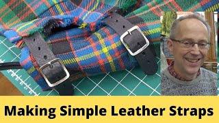 Making Simple Leather Straps