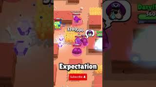 FREE RANK 30 EXPECTATION VS REALITY #shorts #brawlstars #brawl #bs