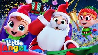 Jingle Bells | Little Angel Kids Songs & Nursery Rhymes