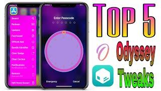 *NEW* Top 5 Odyssey Tweaks - iOS 13 - 13.5.1