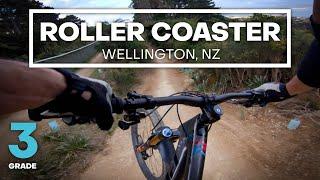 FAST, FLOWY JUMPS - Roller Coaster Mountain Bike Trail (Grade 3) | Polhill, Wellington