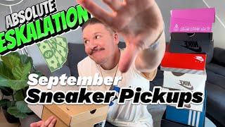 Komplette Eskalation  September Sneaker Pickups | torben stagedives