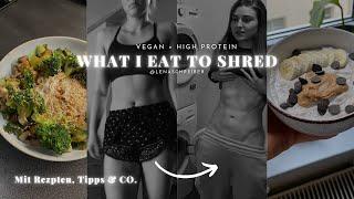 vlog06: WHAT I EAT IN A DAY, um abzunehmen I vegan und high protein I Lena Schreiber